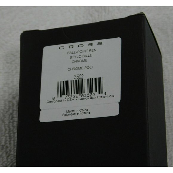 New Cross Classic Century Lustrous Chrome Twist Action Ballpoint Pen 350 gift - Picture 10 of 10